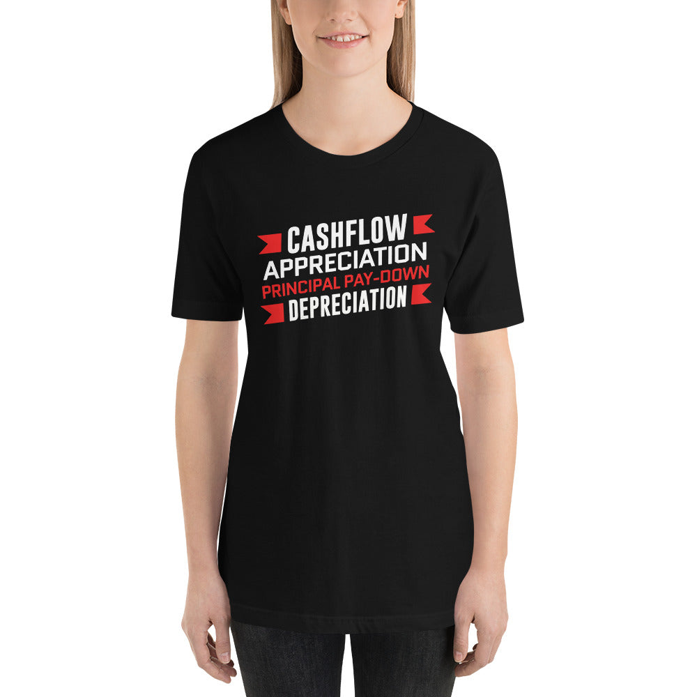 CashFlow Short-Sleeve Ladies T-Shirt