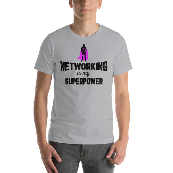Networking is my Superpower Short-Sleeve Men T-Shirt