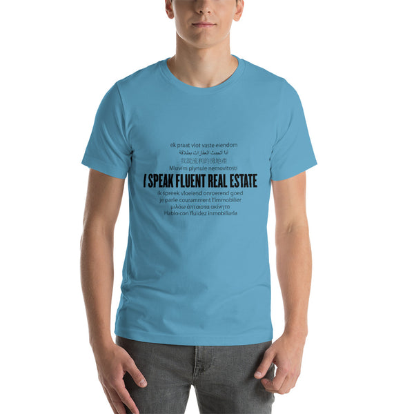 I speak Real Estate Short-Sleeve Unisex T-Shirt