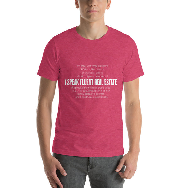 I speak Real Estate Short-Sleeve Unisex T-Shirt