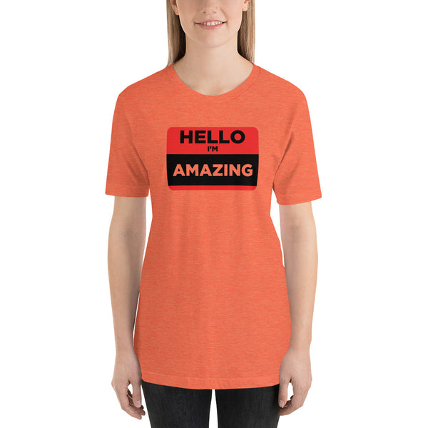 I'm Amazing Short-Sleeve Ladies T-Shirt