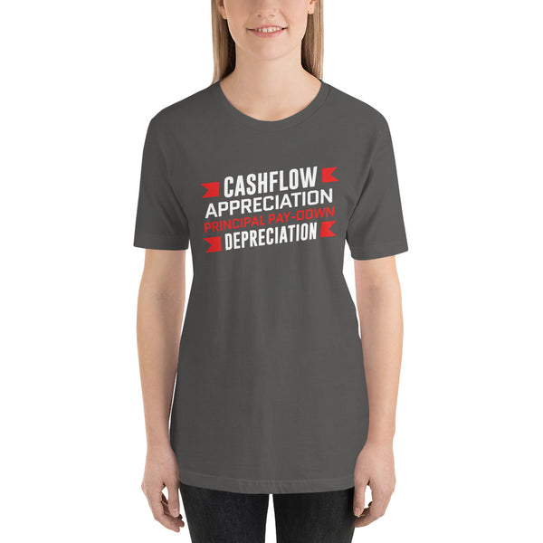 CashFlow Short-Sleeve Ladies T-Shirt