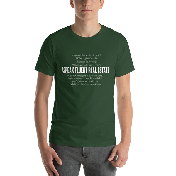I speak real estate Short-Sleeve Men T-Shirt