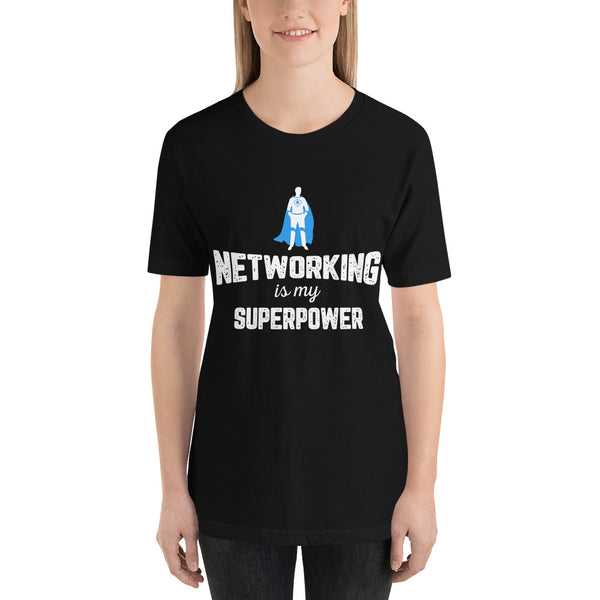 Networking Is My Super Power Short-Sleeve Ladies T-Shirt