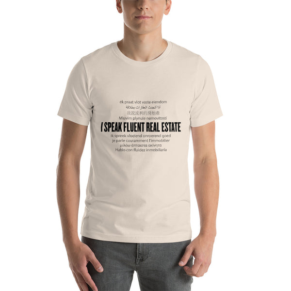 I speak Real Estate Short-Sleeve Unisex T-Shirt