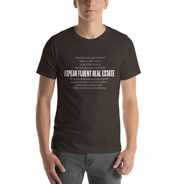 I speak real estate Short-Sleeve Men T-Shirt
