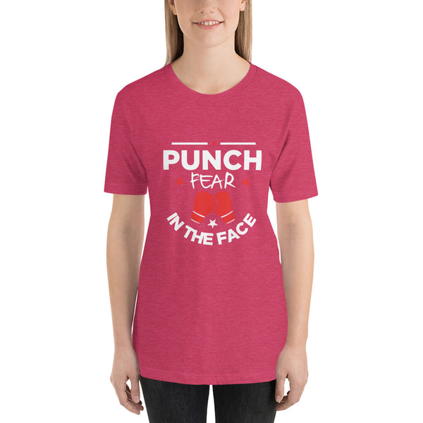 Punch Fear In the Face Short-Sleeve Ladies T-Shirt
