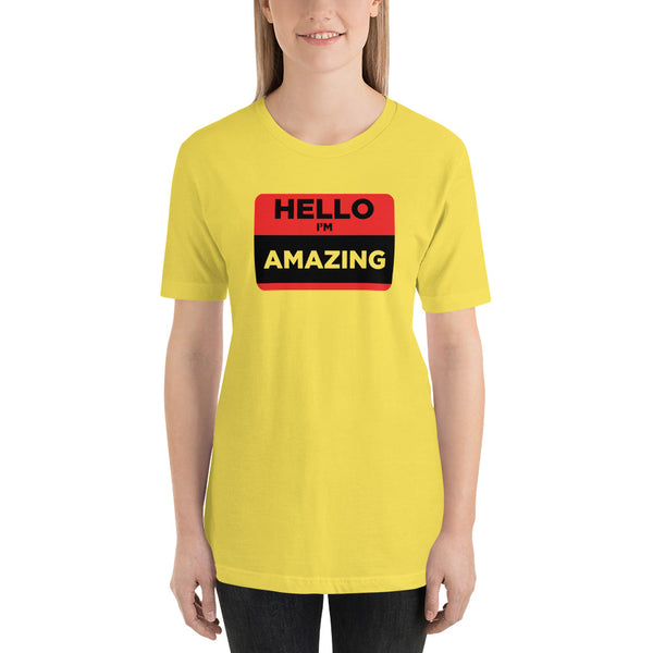 I'm Amazing Short-Sleeve Ladies T-Shirt