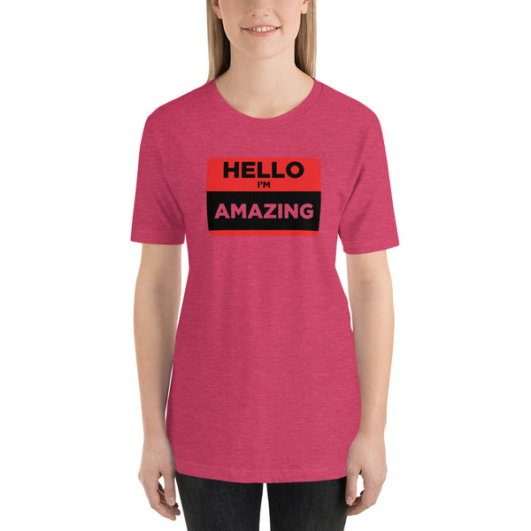 I'm Amazing Short-Sleeve Ladies T-Shirt