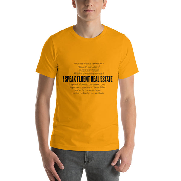 I speak real estate Short-Sleeve Men T-Shirt