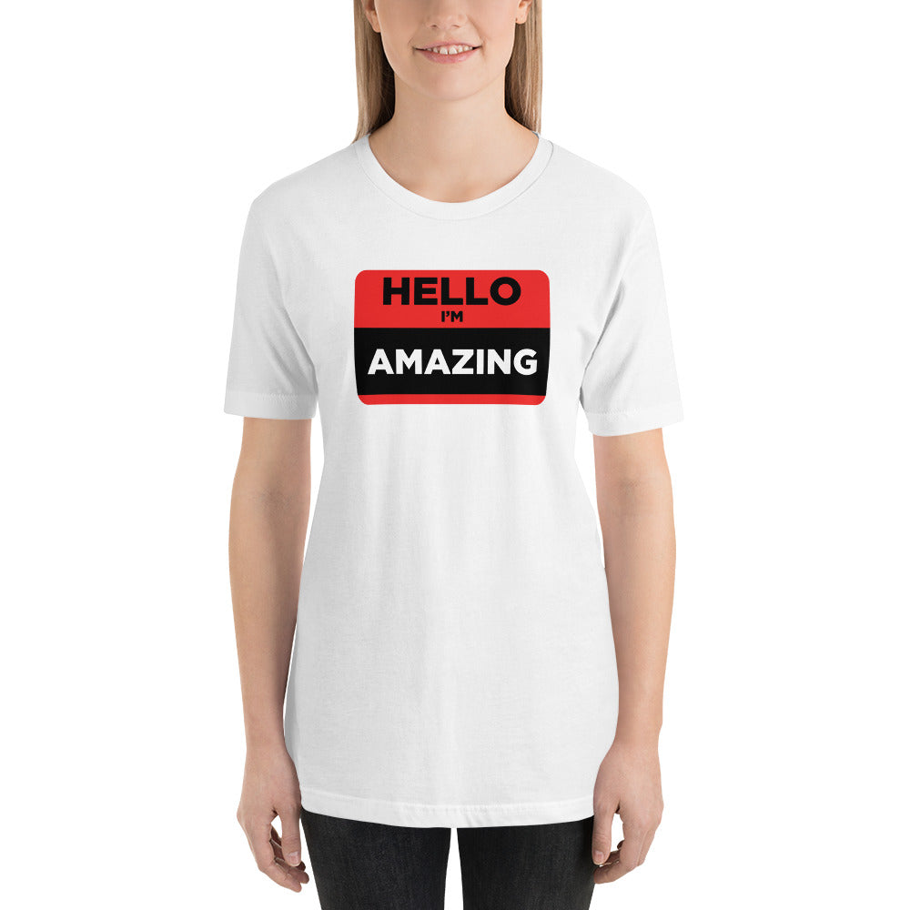 I'm Amazing Short-Sleeve Ladies T-Shirt