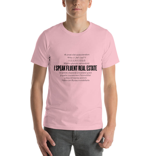 I speak real estate Short-Sleeve Men T-Shirt