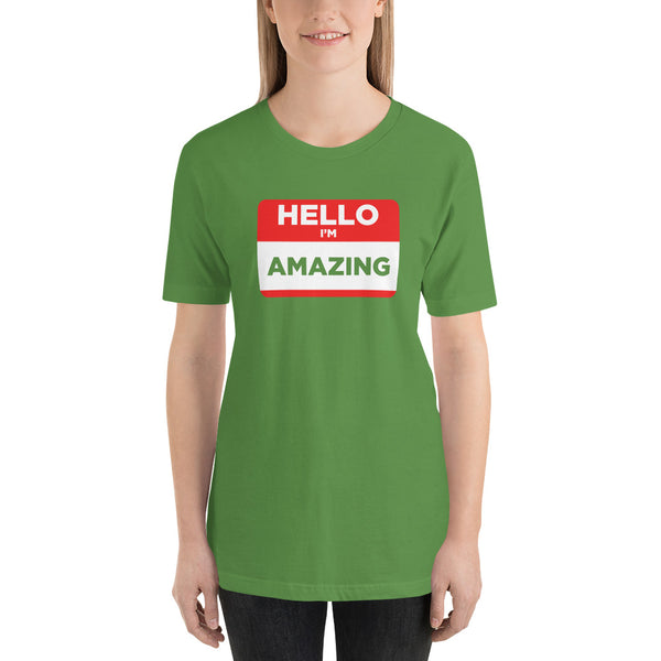 I'm Amazing Short-Sleeve Ladies T-Shirt
