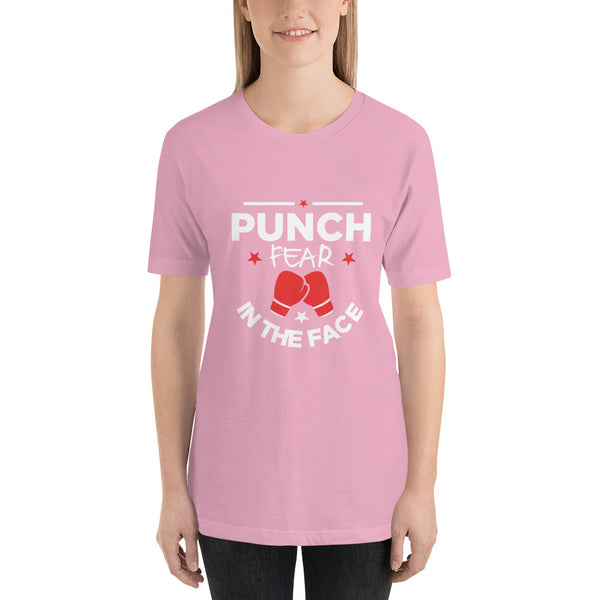 Punch Fear In the Face Short-Sleeve Ladies T-Shirt