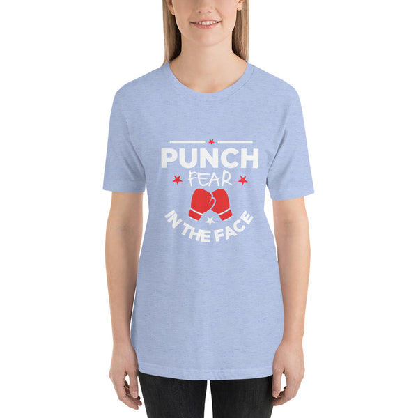 Punch Fear In the Face Short-Sleeve Ladies T-Shirt
