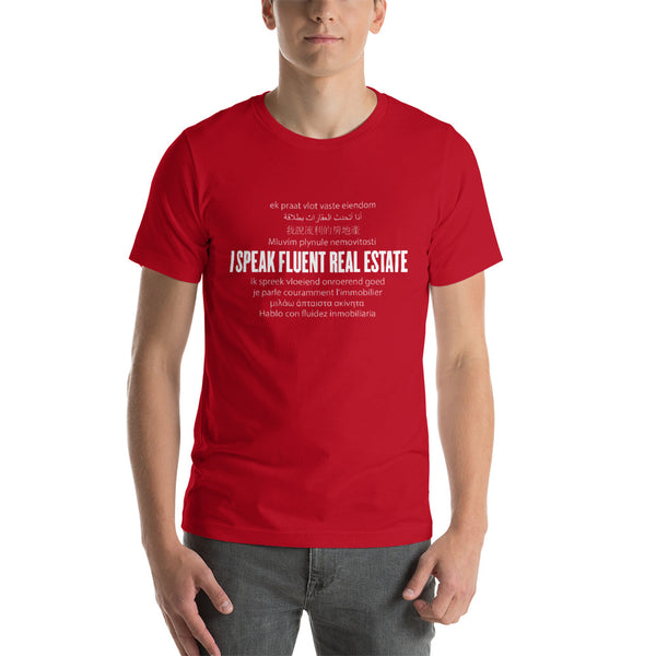 I speak real estate Short-Sleeve Men T-Shirt